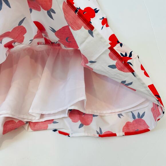 NWT Florence Eiseman Size 12 Floral Dress with Shoulder Ties - Picture 6 of 6